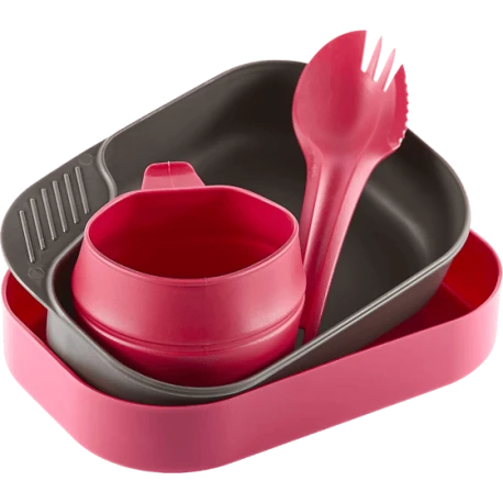 Kit Piatti E Posate Camp-A-Box Light Raspberry
