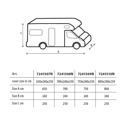 Camper Cover | SI 6 M - 750-800 - immagine 5