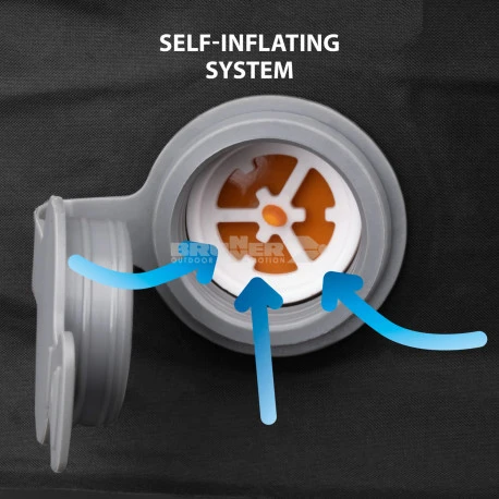 Materasso Autogonfiante Matrimoniale Brunner Somni 3D Double - immagine 5