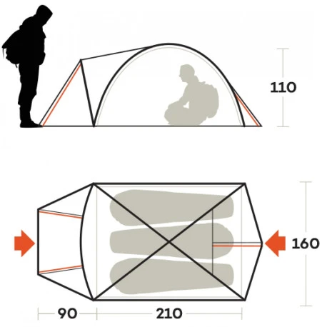 Tenda Ferrino Atacama 3 - immagine 2